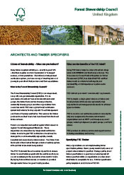 FSC for Architects & Wood Specifiers