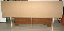 Neatform Bendy MDF  Domestic Case Study  Bed Headboard