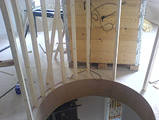 Neatform Bendy MDF  Domestic Case Study  Spiral Staircase